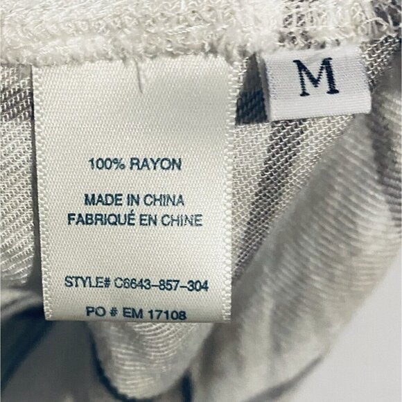 Cloth And Stone Anthropologie Dress Womens Medium Plaid Flannel Popover Pockets - Picture 7 of 8